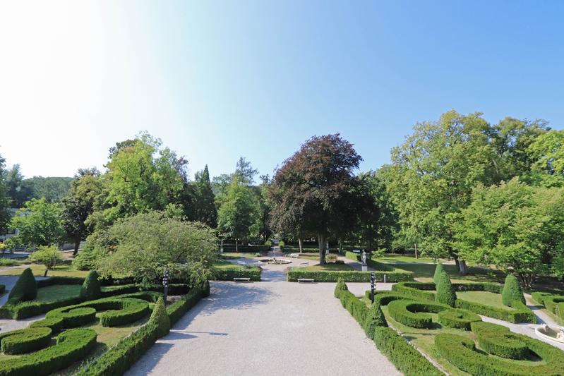 Der Hofgarten in Eichstätt diente als Pilotgebiet für die Anwendung eines Berechnungsmodells, mit dem sich das Allergiepotenzial einer Parkbepflanzung bestimmen lässt.