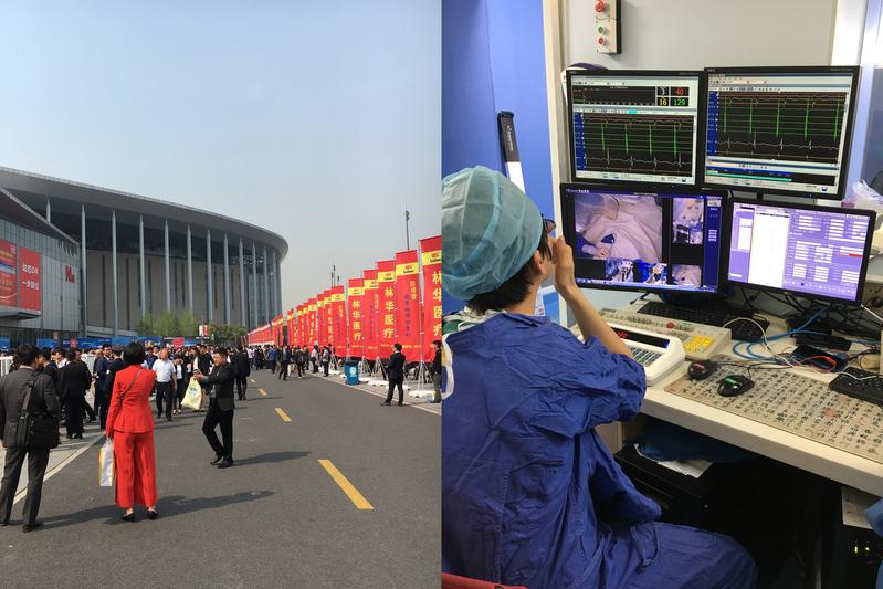 The supporting program for the exhibitors of the joint pavilion also includes a guided hospital tour