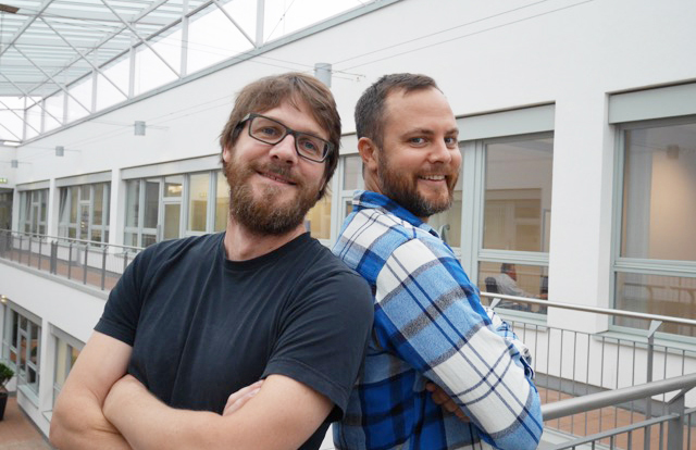 Dr. Dominik Lutter and Dr. Kenneth Dyar (from left to right)