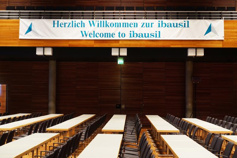 Im Kongresszentrum Neue Weimarhalle findet vom 12. bis 14. September 2018 die 20. internationale Baustoffagung statt.