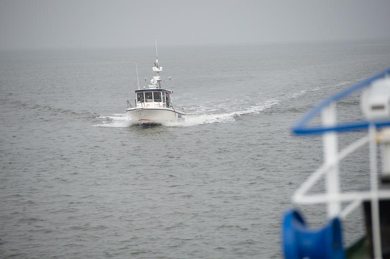 OFFIS-Forschungsboot Zuse auf Ausweichkurs