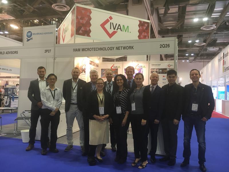 Exhibitors of the IVAM booth