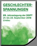 69. Jahrestagung DGPT in Lindau: Geschlechterspannungen