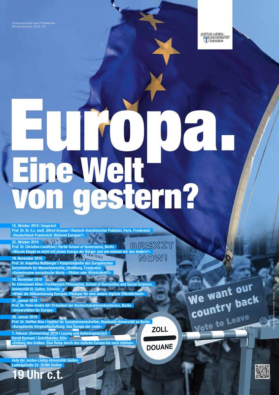 Plakat zur Ringvorlesung.