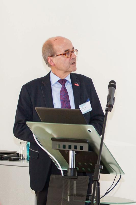 Keynote-Speaker Prof. Ulrich Reimers (TU Braunschweig) auf dem WSDB 2018.