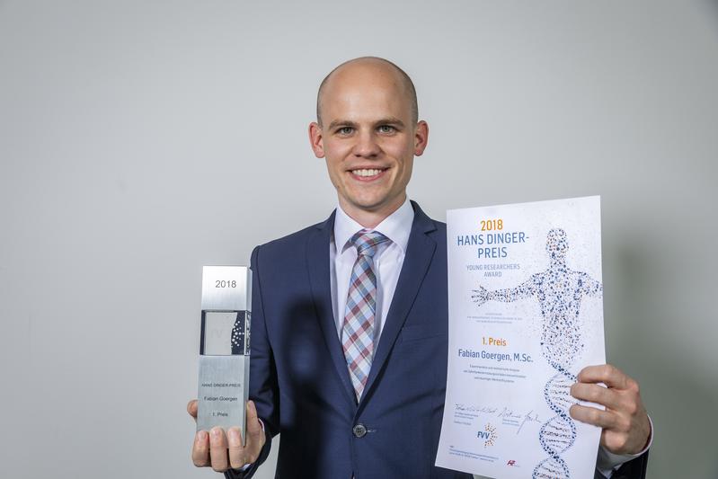 Hans Dinger-Preisträger 2018 - 1. Platz: Fabian Goergen (RWTH Aachen | WZL)