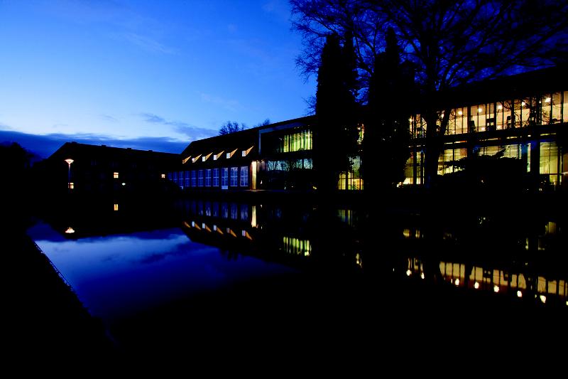  Die Konferenz "B³ - Bildung Beyond Boundaries" findet im Campus Center der Jacobs University statt. 