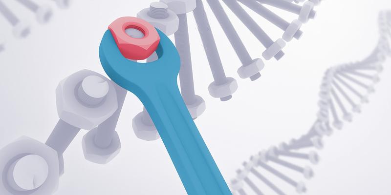 Forscher entwickelten basierend auf der Crispr-Cas-Methode ein Werkzeug, um schadhafte Gene gezielt zu korrigieren.