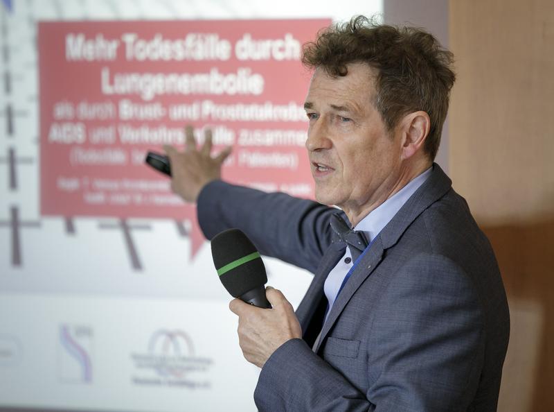Prof. Dr. Rupert Bauersachs, Leiter des Aktionsbündnisses Thrombose