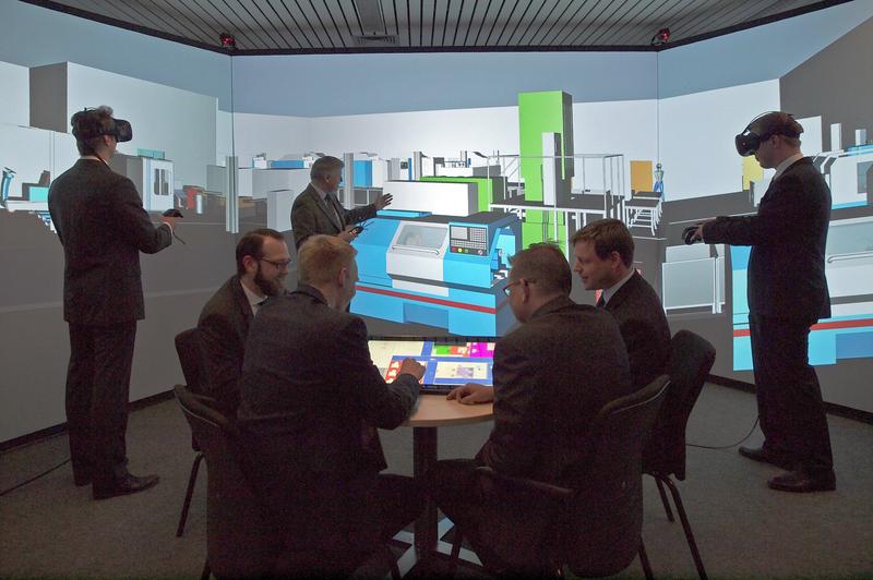 Dank der „Digitalen Fabrik“ werden virtuelle Modelle neuer Fertigungsstätten entwickelt und mit Simulationsprogrammen optimiert.