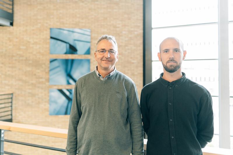 Prof. Dr. Uwe Bornscheuer und Dr. Thomas Bayer 