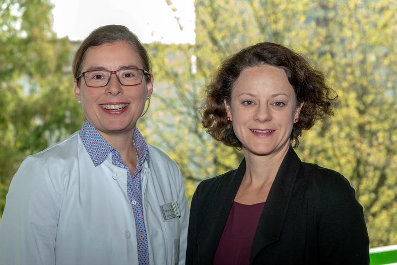 Prof. Dr. Dr. Dagmar Führer-Sakel (l.) und Prof. Dr. Sigrid Elsenbruch