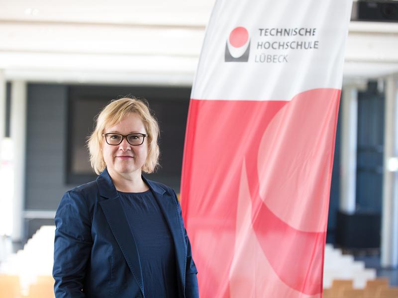Yvonne Plaul, erste Kanzlerin an der Technischen Hochschule Lübeck