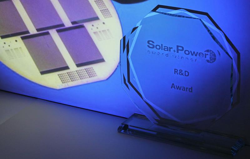 Solar + Power Award 2018, R&D category.