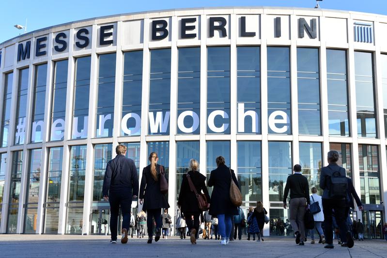 Die Neurowoche 2018 in der Messe Berlin hat heute begonnen.