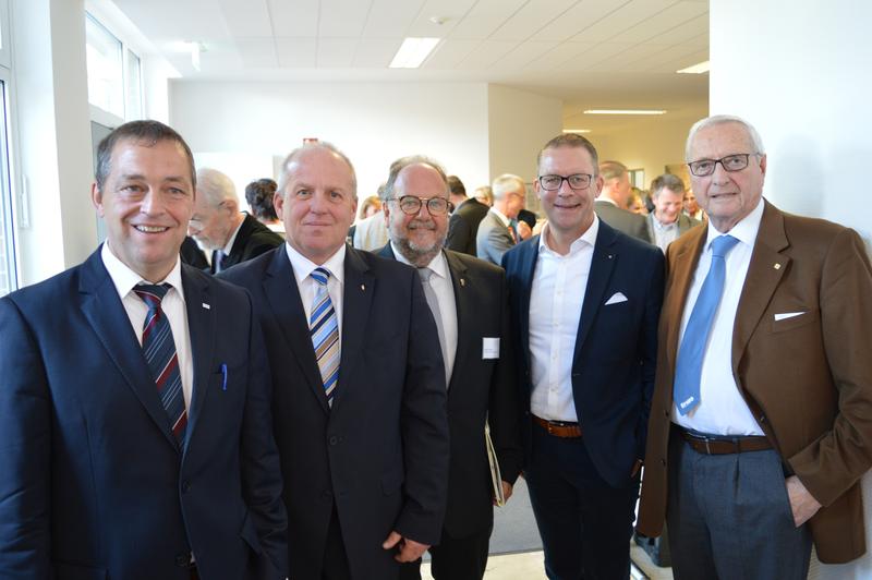 (v.l.n.r.):  Prof. Dr. Ludger Bölke, Dr. Thomas Schulze, Gerd Stötzel, Stefan Schulte, Clemens-August Krapp