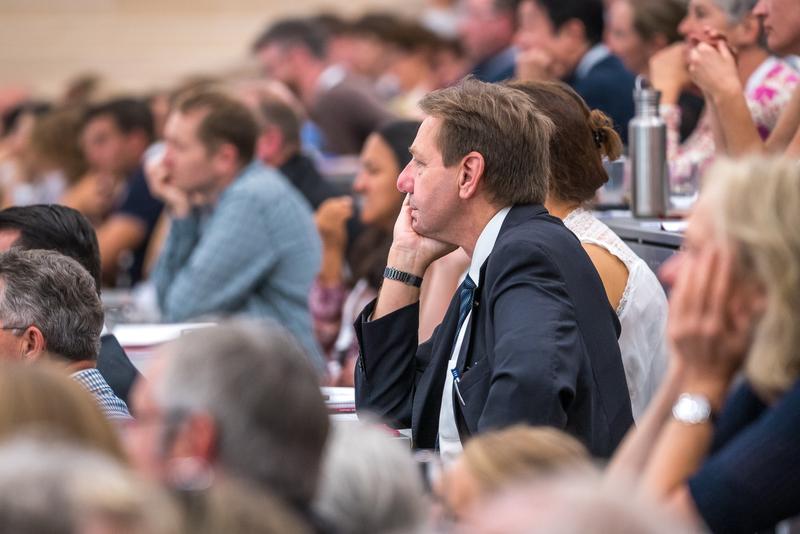 JKI-Präsident Dr. Georg F. Backhaus im Auditorium der Dt. Pflanzenschutztagung Hohenheim 2018