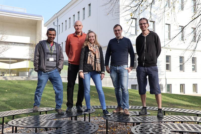 Die Studienautoren am Campus des IST Austria
