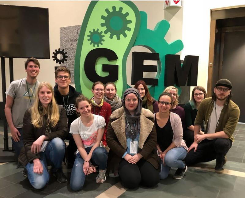 Das iGEM-Team Düsseldorf auf dem Giant Jamboree in Boston