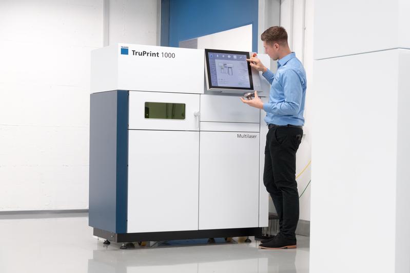 The TruPrint 1000 small-format machine base has already become the global market leader.
