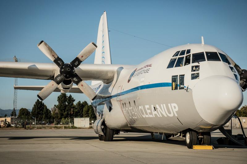 Das Messflugzeug "Ocean Force One" startete 2016 zu zwei Erkundungsflügen.