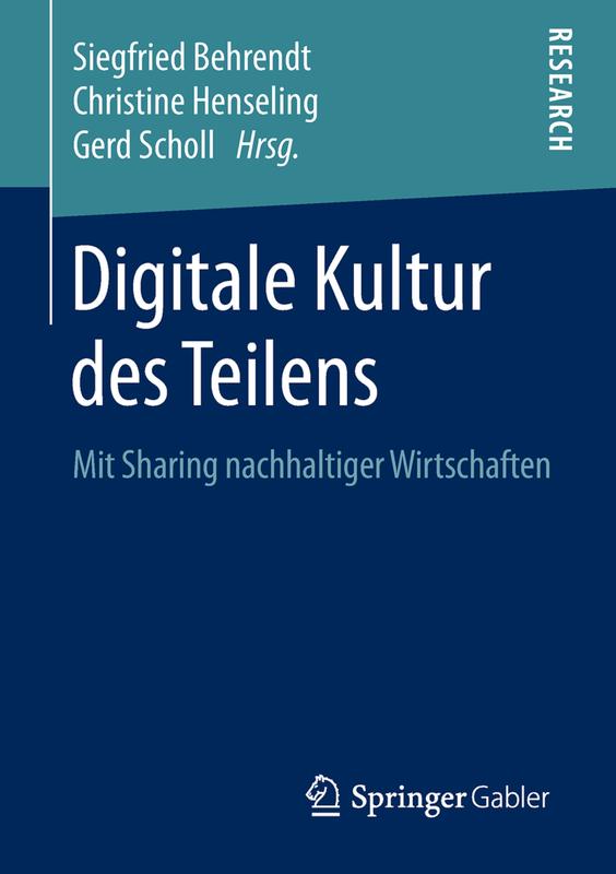 Buch: Digitale Kultur des Teilens