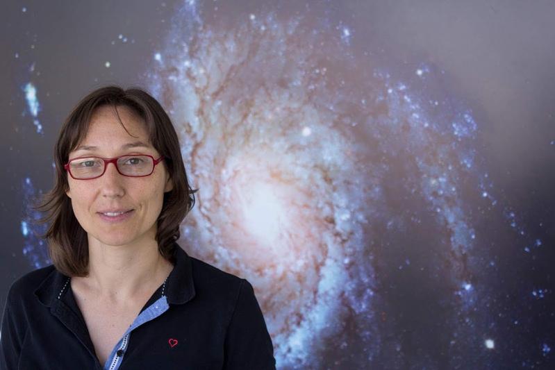 Sara Buson, seit August 2018 neue Juniorprofessorin für Astrophysik an der Universität Würzburg.