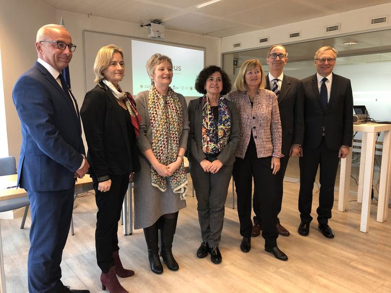 The Rectors of the Universities of Granada, Graz, Leipzig, Padova and Vilnius and the President of the Université de Lyon signed a Memorandum of Understandingto establish ARQUS