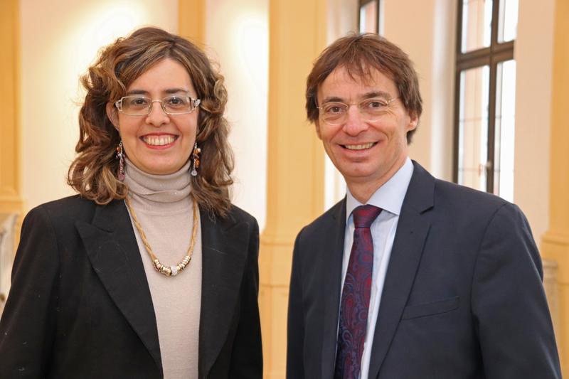 Dr. Mariachiara Angelucci und Prof. Dr. Michael Rathmann