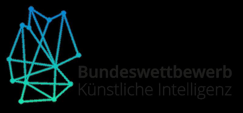 Logo des Bundeswettbewerbs Künstliche Intelligenz