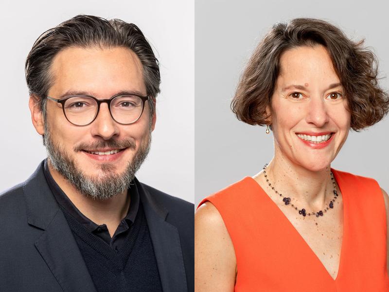 Die DFG zeichnet Prof. Sami Haddadin (l.) und Prof. Brenda Schulman mit dem Leibniz-Preis aus.