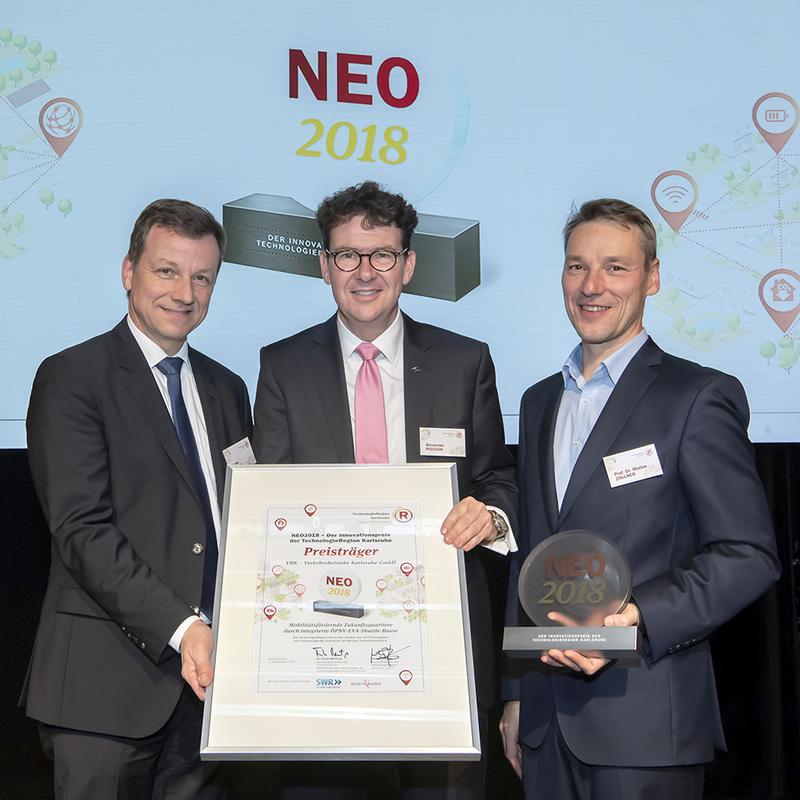 Projekt "EVA-Shuttle" gewinnt NEO2018