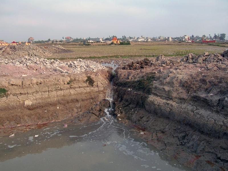 Konflikte in der nachhaltigen Wasser- und Landnutzung können in Vietnam immer wieder auftreten.