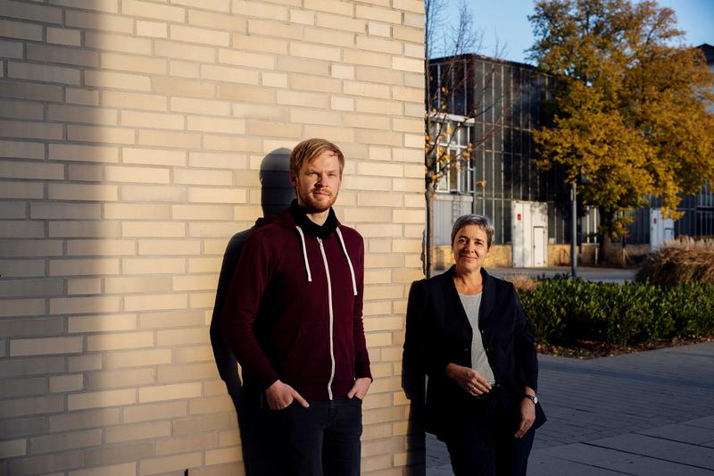 Professorin Tanja Paulitz und Martin Winter 