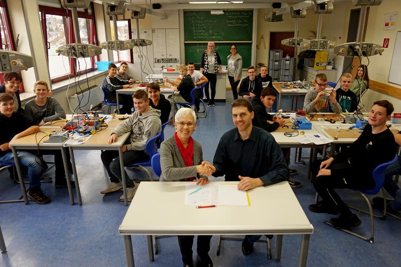 MINT-Mobil zu Gast an der Realschule plus in Mayen