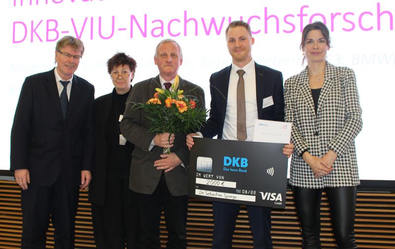 VIU Preisträger Dr. Spange - DKB-VIU Nachwuchsforscherpreis 06.12.2018