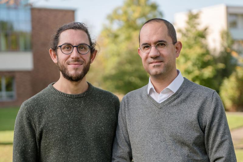 Bochumer Forscherteam: Aram Kehyayan (links) und Henrik Kessler