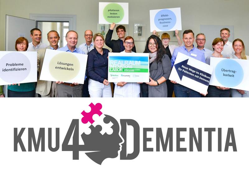Besonderheit des ZIM-Netzwerkes KMU4DEMENTIA  ist die Einrichtung des Realraum-Innovationslabors*Demenz. 
