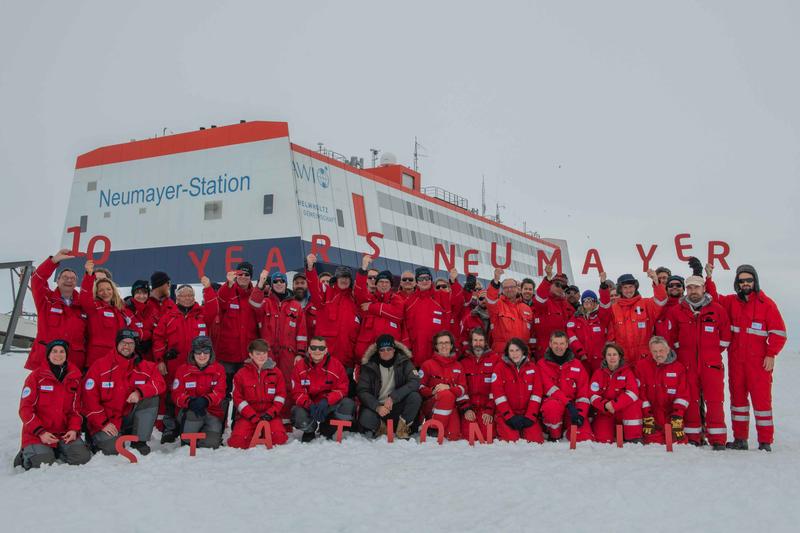 10 Jahre Neumayer-Station III, Antarktis