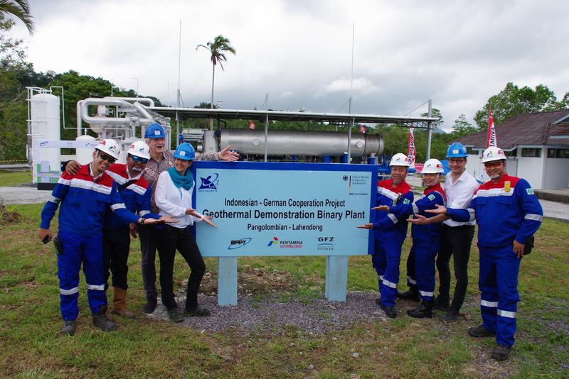 Am Montag, 21. Januar, wurde das Niedertemperatur-Geothermiekraftwerk in Indonesien übergeben.