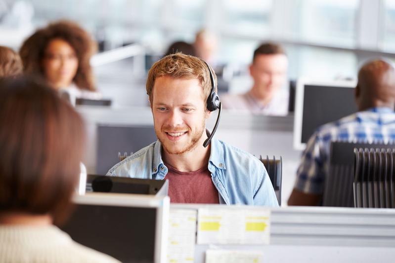Bietet Vorteile im Call-Center:  Automatische Sprechererkennung im Kundendialog. 