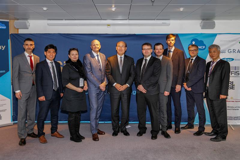 Die Mitglieder des ersten Maritime Connectivity Platform Consortium (MCC)