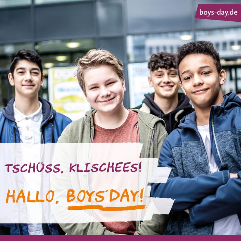 Nur noch 6 Wochen bis zum Boys'Day