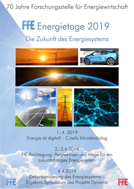 FfE-Energietage 2019 - Die Zukunft des Energiesystems