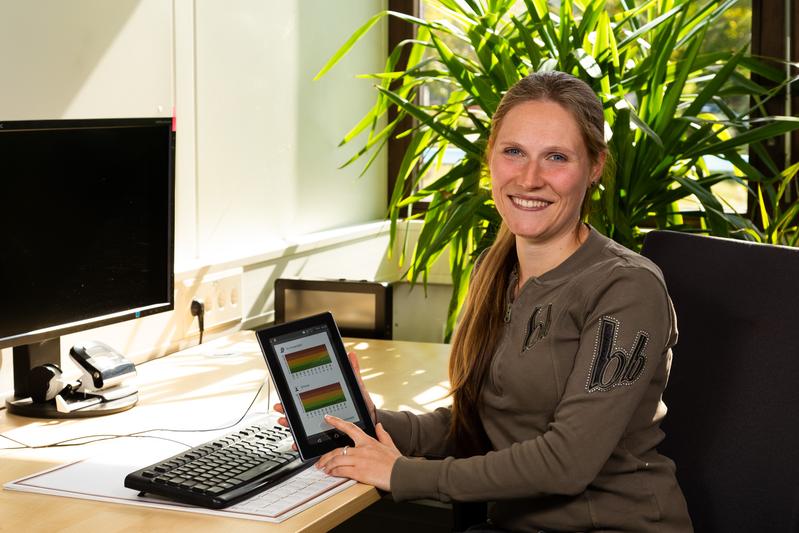 Das Team um Dr. Corinna Faust-Christmann hat die Stress-App entwickelt. 