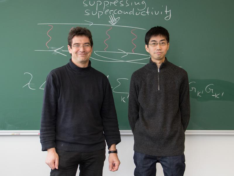 Karsten Held (l.) und Motoharu Kitatani 