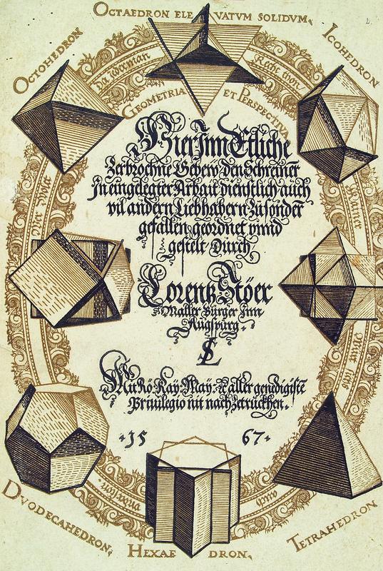 Lorenz Stör: Geometria et perspectiva, Titelblatt, 1567