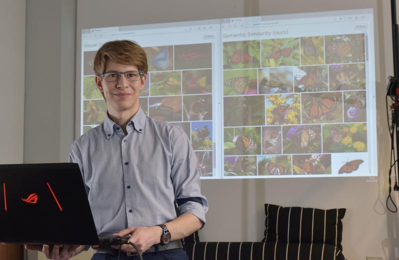 Björn Barz, Doktorand am Lehrstuhl für Digitale Bildverarbeitung der Universität Jena und Erstautor der prämierten Arbeit.