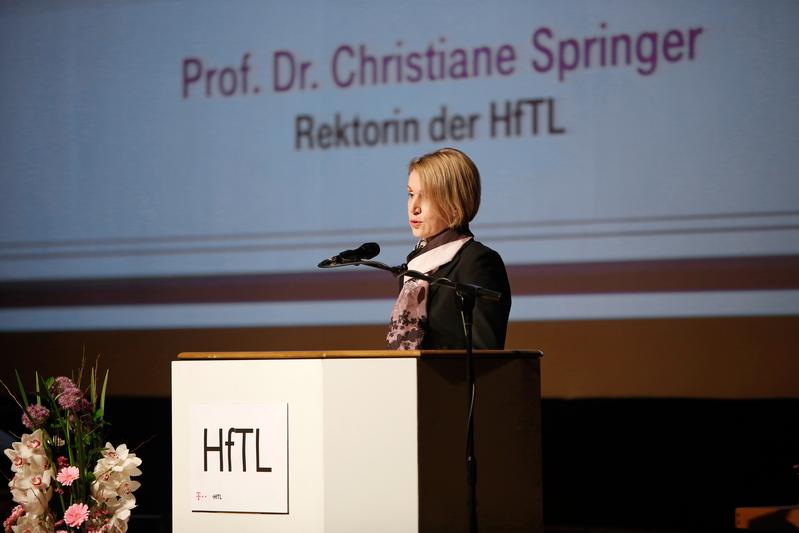 Prof. Dr. Christiane Springer, Rektorin der HfTL