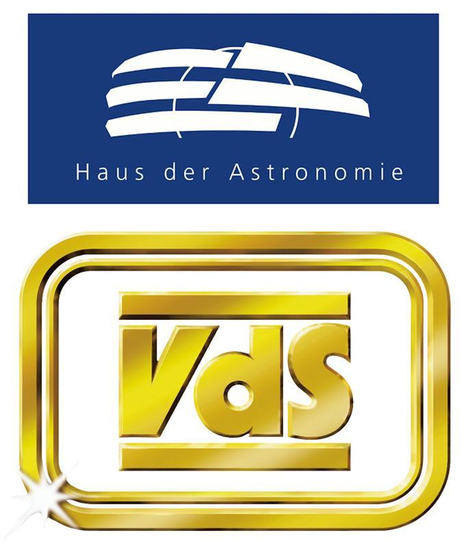 Logo des Hauses der Astronomie und der Vereinigung der Strenfreunde